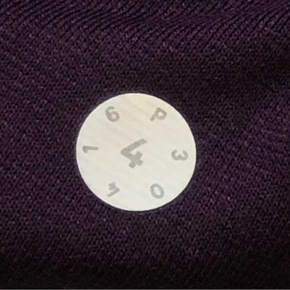 LULULEMON Hot Like Agni Mesh Panel High Rise Leggings P30416 Purple Sz 4 - Picture 7 of 8